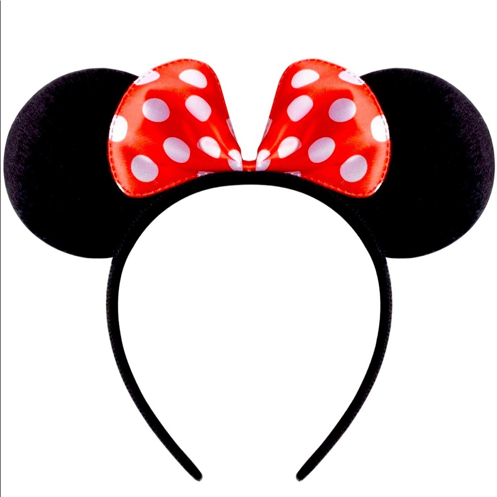 Mickey & Minnie Mouse Ear Headband Set for Parties